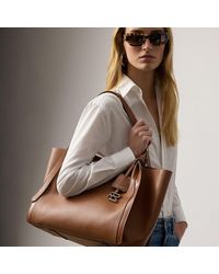 Ralph Lauren - Rl 888 Calfskin Tote - Lyst