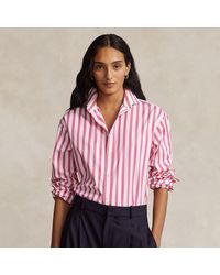 Polo Ralph Lauren - Relaxed Fit Striped Cotton Shirt - Lyst