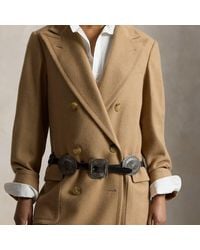 Polo Ralph Lauren - Metal-Accent Leather Belt - Lyst