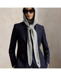 Polo Ralph Lauren - Cable-Knit Wool-Cashmere Wrap Snood - Lyst