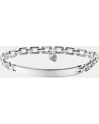 Ralph Lauren - Sterling Mini Id Bracelet - Lyst