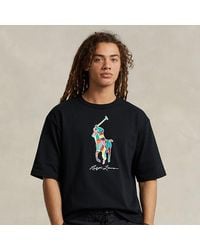 Ralph Lauren - Relaxed Fit Jersey T-shirt Met Big Pony - Lyst