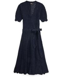 RRL - Abito a portafoglio in maglia jacquard - Lyst