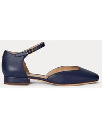 Ralph Lauren - Mary Jane Emellie Aus Nappaleder - Lyst