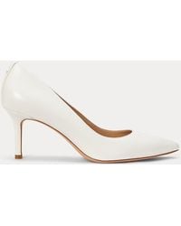 Ralph Lauren - Zapato De Salón Lanette De Piel De Napa - Lyst