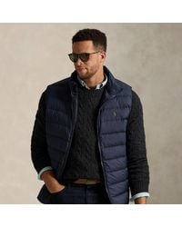 Ralph Lauren - Taglie Plus - Il gilet Colden ripiegabile in piumino - Lyst