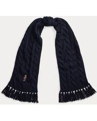 Polo Ralph Lauren - Polo Bear Cable-Knit Scarf - Lyst