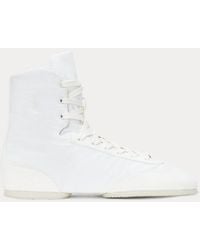 Ralph Lauren - Ralph Lauren The High-Top Pony Ballerina Sneaker - Lyst