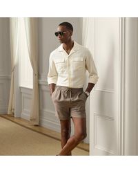 Ralph Lauren - Ralph Lauren Silk-Linen Short - Lyst