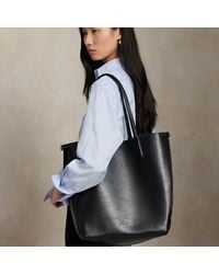 Polo Ralph Lauren - Bellport Leather North-South Tote - Lyst