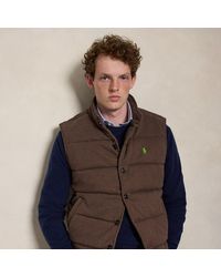 Polo Ralph Lauren - Houndstooth Estate-Rib Waistcoat - Lyst