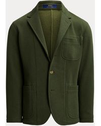 Blazer avvitatoPolo Ralph Lauren in Cotone da Uomo colore Verde Uomo Abbigliamento da Giacche da Blazer 