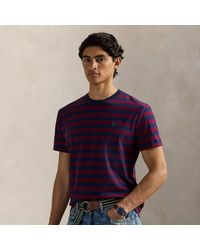 Ralph Lauren - Classic Fit Striped Jersey T-Shirt - Lyst