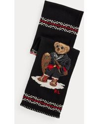Polo Ralph Lauren - Polo Bear Intarsia-Knit Scarf - Lyst