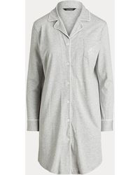 Ralph Lauren Jersey Slaaphemd - Wit