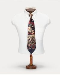 RRL - Handmade Music-Print Silk Tie - Lyst