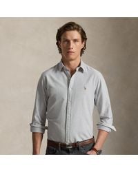 Polo Ralph Lauren - Slim Fit Striped Oxford Shirt - Lyst