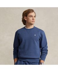 Ralph Lauren - Marled Double-knit Sweatshirt - Lyst