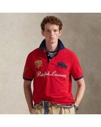 Polo Ralph Lauren - Classic-Fit Piqué-Poloshirt Mit Wappen - Lyst
