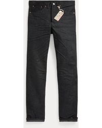 RRL - Schwarze 5-Pocket-Jeans in Vintage-Optik - Lyst
