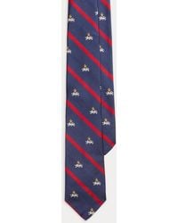 Polo Ralph Lauren - Striped Silk Repp Narrow Club Tie - Lyst