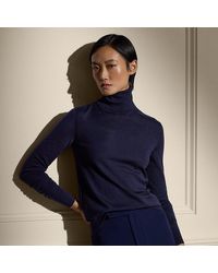 Ralph Lauren - Pull À Col Roulé En Cachemire - Lyst