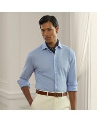 Ralph Lauren - Knit Oxford Shirt - Lyst