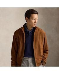 Polo Ralph Lauren - The Charleton Suede Jacket - Lyst