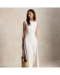 Polo Ralph Lauren - Abito a pannelli in cotone - Lyst