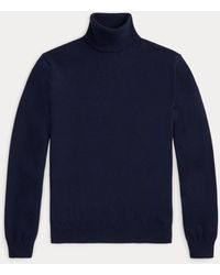 Ralph Lauren - Cashmere Roll Neck Jumper - Lyst