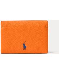 Polo Ralph Lauren - Polo Play Leather Snap Card Case - Lyst