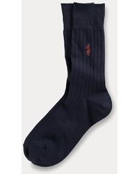 Polo Ralph Lauren - Ribbed Trouser Socks - Lyst