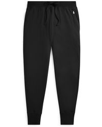 Polo Ralph Lauren Pantalon de jogging en jersey de coton - Noir