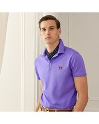Ralph Lauren - Ralph Lauren Custom Slim Fit Piqué Polo Shirt - Lyst