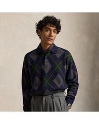 Polo Ralph Lauren - Relaxed Fit Argyle Wool-Mohair Jumper - Lyst