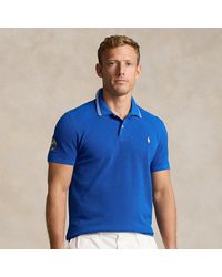 Polo Ralph Lauren - Wimbledon Cotton Polo-collar Jumper - Lyst