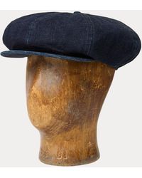 RRL - Denim-Zeitungsjungenkappe - Lyst