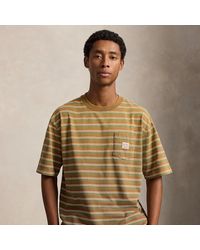 Ralph Lauren - Relaxed Fit Striped Jersey T-Shirt - Lyst