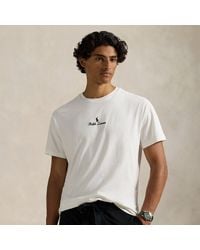 Polo Ralph Lauren - Classic-Fit Jersey-T-Shirt Mit Logo - Lyst