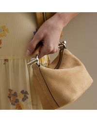 Ralph Lauren - Suede Mini Blaike Shoulder Bag - Lyst