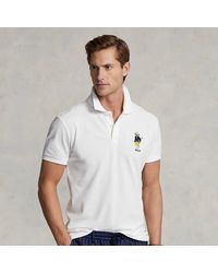 Polo Ralph Lauren - Custom Slim Performance Bear Polo Shirt - Lyst