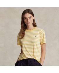 Polo Ralph Lauren - Camiseta de cuello redondo con rayas - Lyst
