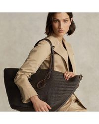 Women's Ralph Lauren Beach bag tote and straw bags from $128 | Lyst