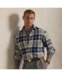 Polo Ralph Lauren - Custom Fit Plaid Brushed Flannel Shirt - Lyst