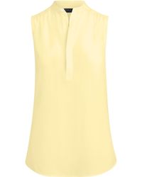 Polo Ralph Lauren Ärmellose Seidenbluse - Mehrfarbig