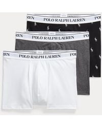 Polo Ralph Lauren - Classic Stretch Cotton Boxer 3-Pack - Lyst