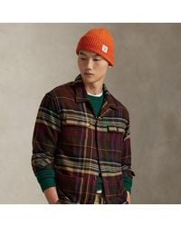 Polo Ralph Lauren - Karierte Hemdjacke Aus Flanell - Lyst