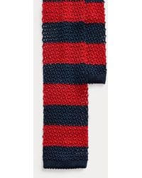 Polo Ralph Lauren - Striped Knit Silk Tie - Lyst