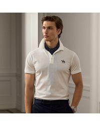Ralph Lauren - Ralph Lauren Custom Slim Fit Piqué Polo Shirt - Lyst