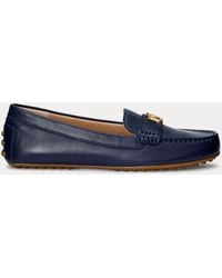 Ralph Lauren - Barnsbury Nappa Leather Driver - Lyst